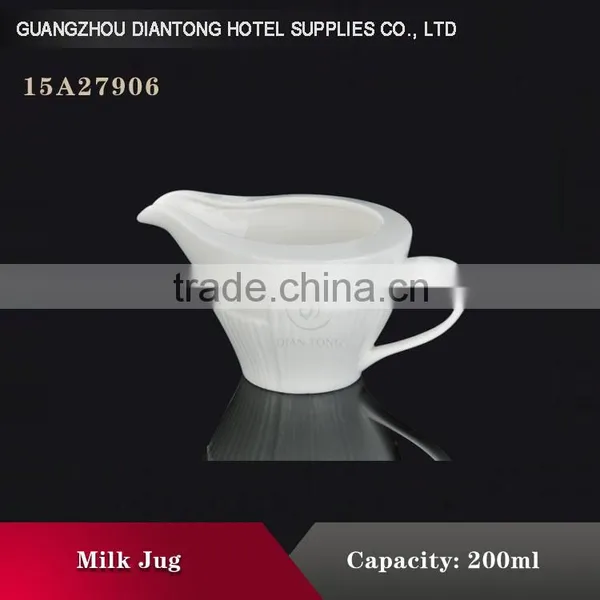 Wholesale Elegant Porcelain Mini Milk Jug Without Handle photo-2