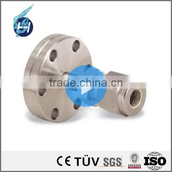 Professional Aluminum Alloy 2014/2017/5052/6061/7075 Forged Wide Forging Flange End Gate Valve Coupling Applications Bending photo-2