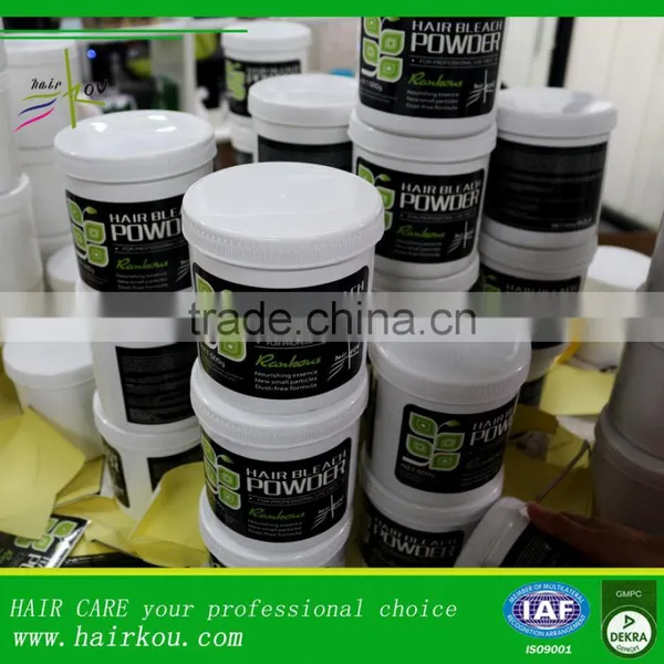 Dust Free White Color Gentle Formula Oxygen Hair Bleaching Powder 500g photo-4