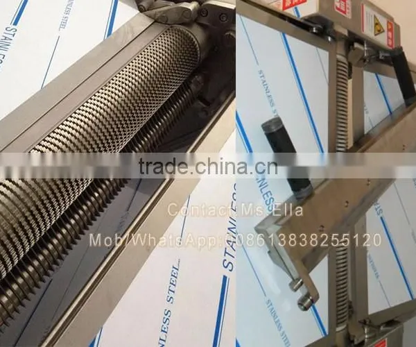 Stainless Steel Fresh Meat Beef Skin Peeling Machine photo-4