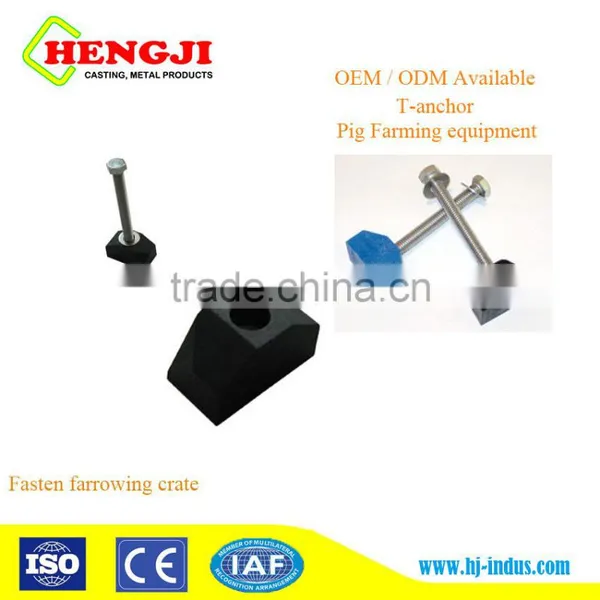 Nylon t Anchor Bolt for Fastening Pig Slats photo-4