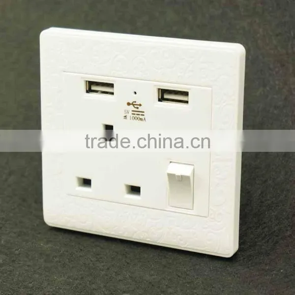 Usb Charger Extension Socket Universal Wall Outlet Socket Power Strip photo-5