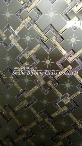 Decorative Ice Cream and Acid Etched Glass photo-4