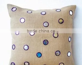 Mirror Work Cushion Covers, , 3D Cushion Covers,Cotton Cushion Covers,Home Decor Cushion Cover