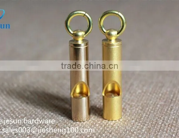 China Supplier Wholesale Lifesaving Whistle,ring Whistle,survival Whistle,EDC Metal Whistle photo-2