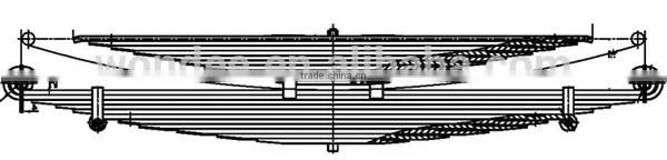 Heavy Duty OEM 30427000 Leaf Spring photo-2
