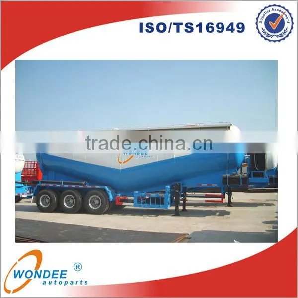 3 Axle Bulk Powder Tank Semi Trailers,Bulk Cement Tanker Semi Trailer photo-2