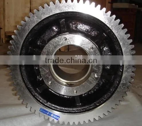 Online Selling Die Casting Cart Driving Wheels photo-4