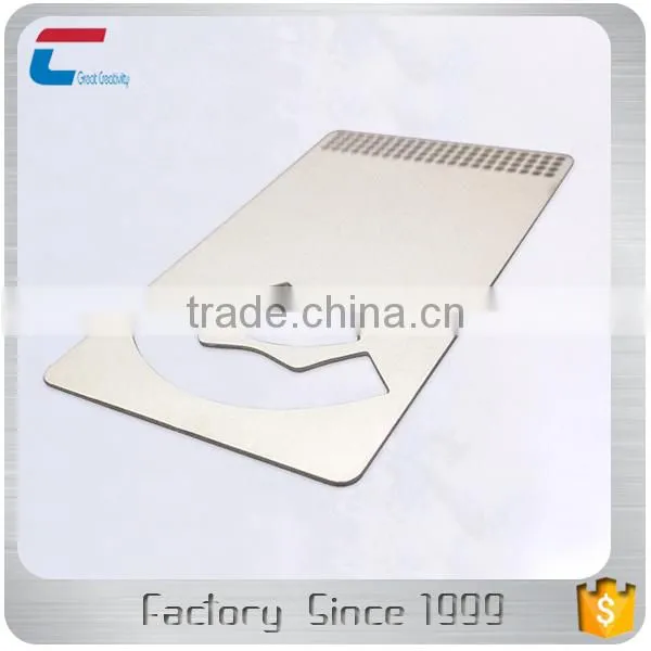 Custom Sized Blank Printing Stainless Steel Metal Mirror Card photo-2