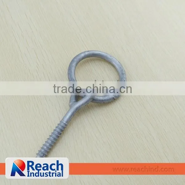1200 LBS Screw In Gavanized Steel Rope Ring Tie-Down Anchor photo-2