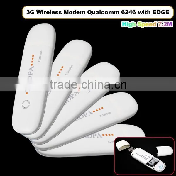 Hot selling new model 7.2m 3G 4G WiFi Router adapter Wireless Modem USB Car Qualcomm 6246/7225 Chipset with EDGE