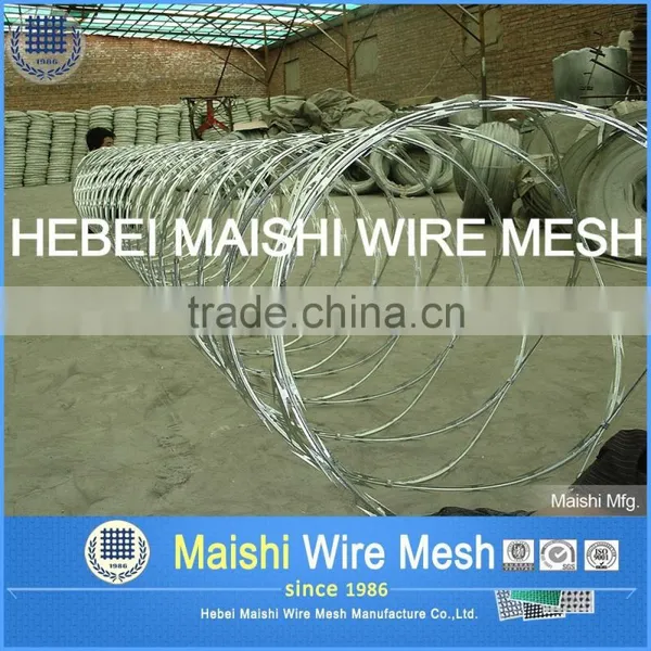 Hot Diped Galvanized Razor Barbed Wire (z)/Prison Barbed Wire photo-3