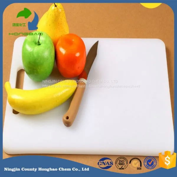 High Quality 100% Food Grade SGS Certificate Meat Chopping Food UHMWPE Cutting Board photo-4