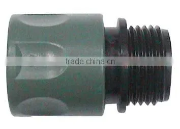 3/4" Plastic Male Garden Hose Quick Connector photo-6