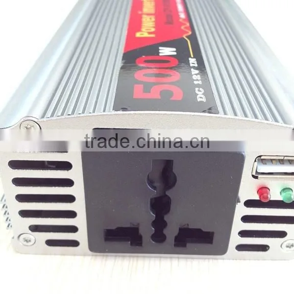 DC12/24V to AC220V 1000W, USB 5V 1000W Solar Grid Inverter photo-2