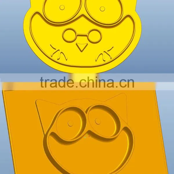 Baby Toddler Lunch Dinner Silicone Mat Bowl Cute Design Teach Good Meal Habit photo-2