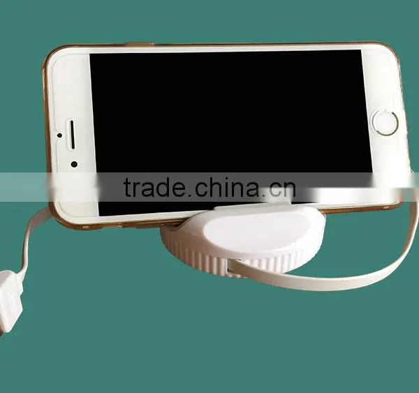 Newest Item Magnetic Retractable Micro Usb c Cable With Phone Stand photo-3