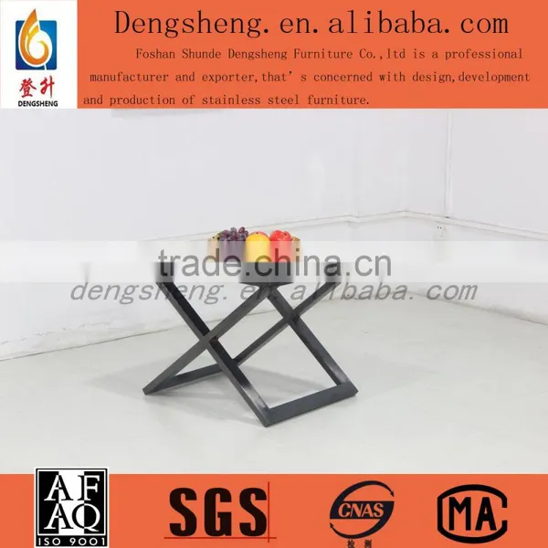 Coffee Table Side Table Stainless Steel Table photo-2