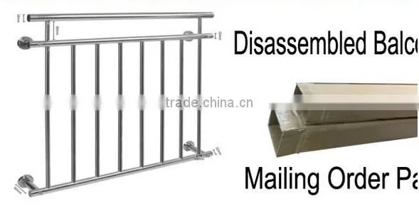 Outdoor Stainless Steel Balcony Railing Design photo-5