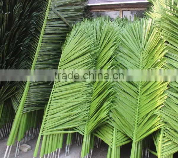 SJ0701001 Artificial Green Coconut Palm Leaf Craft photo-2
