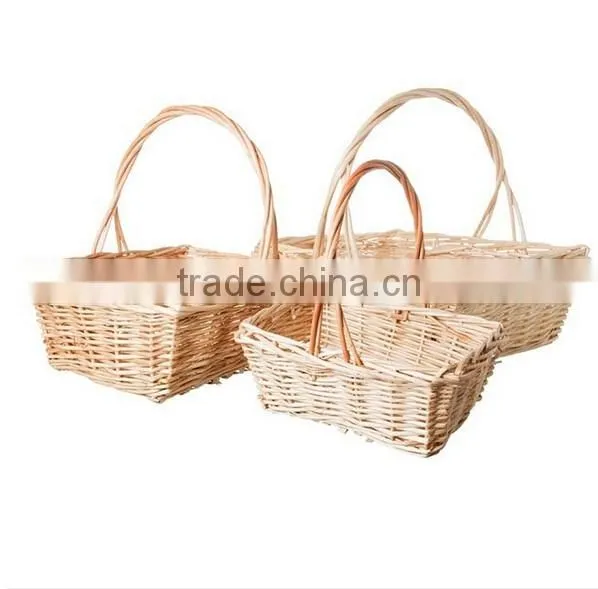 Willow Material Cheap Wooden Wicker Fruit Basket photo-2
