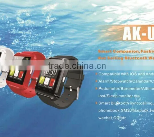 Cheapest Touch Screen u8 Smart Watch, Phone Calling Smart Bluetooth Watch, Bluetooth Smart Watch u8 for IPhone photo-4