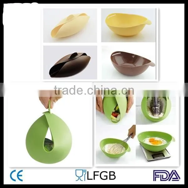Food Grade Material Multi-purpose Silicone Baking Bowl/silicone Fish Bowl/Silicone Steaming Bowl photo-5
