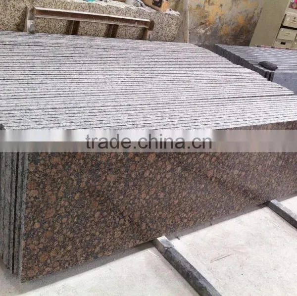 Beautiful Polished Baltic Brown Granite Kitchen Countertop photo-4