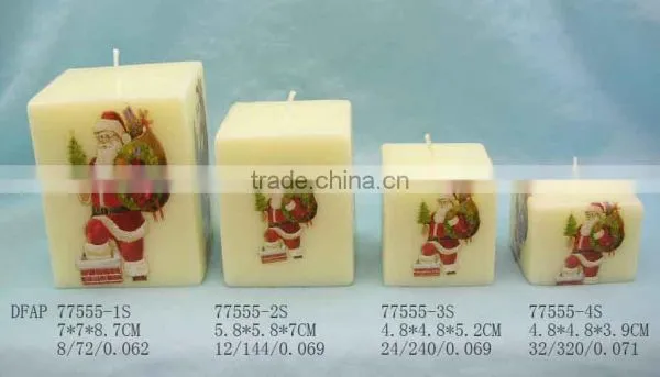 Christmas Craft Candle