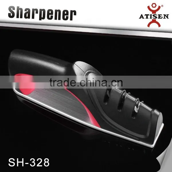 NEW Diamond Rod/tungsten Steel/ceramic Diamond Kitchen Knife Sharpener photo-2