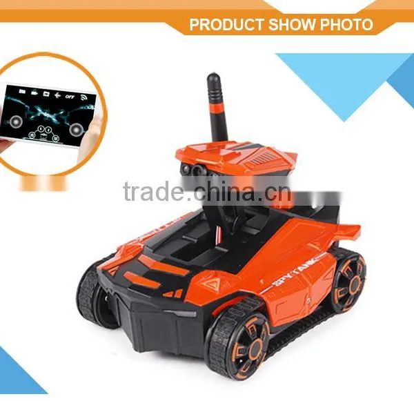 New Arrival YD-211 4CH RC Wifi Tank I-Spy Tank Controlled by Mobile Phone Android and Ios App tv Remote Control photo-2