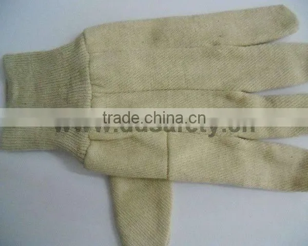 DDSAFETY 2017 Hot Sale Cotton Working Glove Canvas Gloves With Knit Wrist photo-4