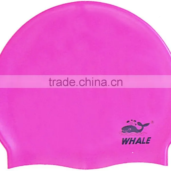 High Quality Yellow Water Proof Swimming Caps and Customized Silicone Swim Cap(CAP-112) photo-2