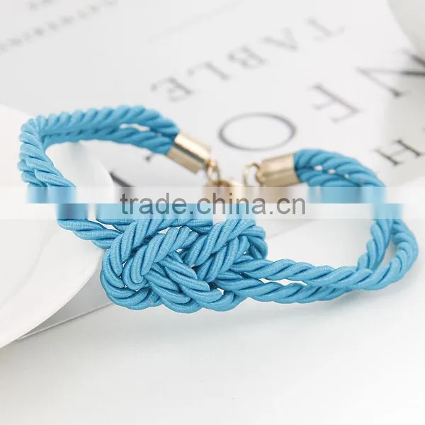 Handmade Infinity Knot Bracelet Nautical Bracelet Rope Bracelet photo-3