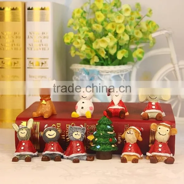 Mini CUTE Fashional Resin Decoration ,Zakka Christmas Gift Look up at the Sky of Animal Resin Handicraft photo-3