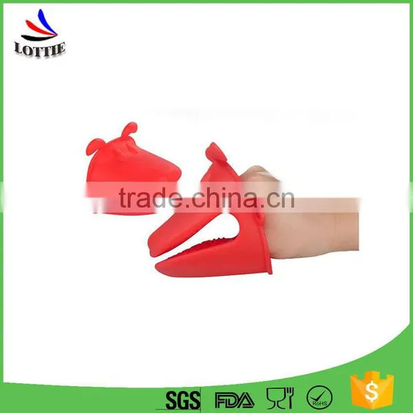 Professional FDA Approved Silicone Oven Gloves Heat Resistant Silicone BBQ Gloves /silicone Mitts photo-2