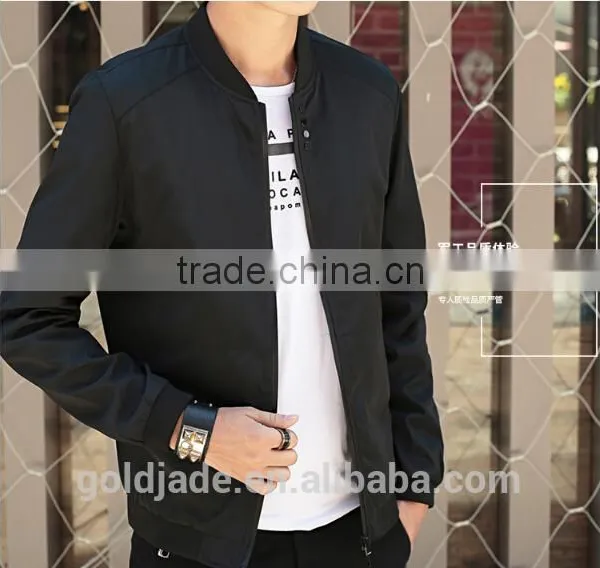 2016 New Style Customized Manufactorying Thicker Winter Autumn Spring Baseball Jackets for Men photo-3