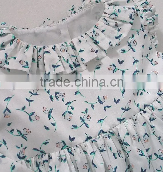 Wholesale Price Printed European Style Baby Girl Clothes Summer Sets photo-3