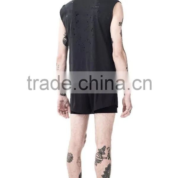 Eaten Muscle Tee With Custom Logo for Man photo-2