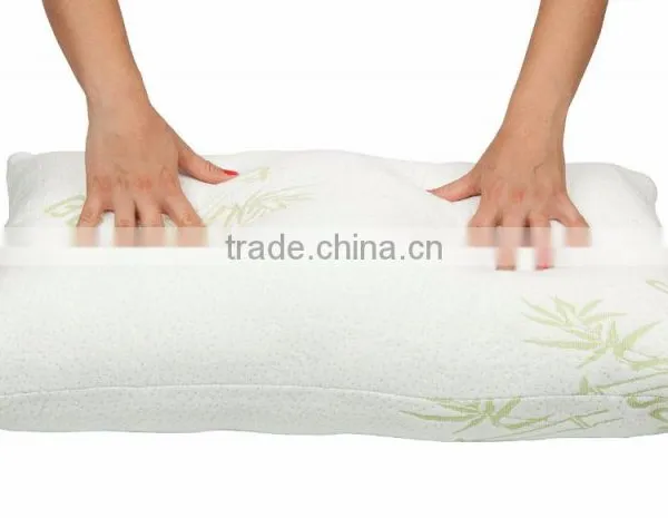 Bamboo Covered Memory Foam Bed Rest Pillows photo-2