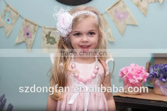 Wholesale Boutique Girl Clothing Girls Party Dresses Easter Boutique Outfits 2017 photo-2