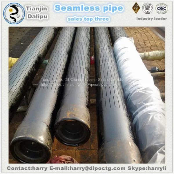 Slotted Pipe Manufacturers Oil Well Perforated Pipe Slotted Bore Pipe photo-2