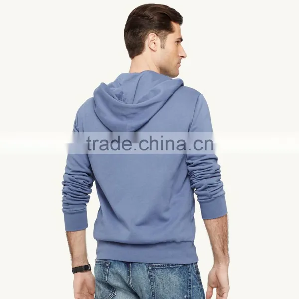 TEENAGER BOYS FLEECE FULL-ZIP HOODIE WITH SIDE POCKETS LONG SLEEVES photo-3