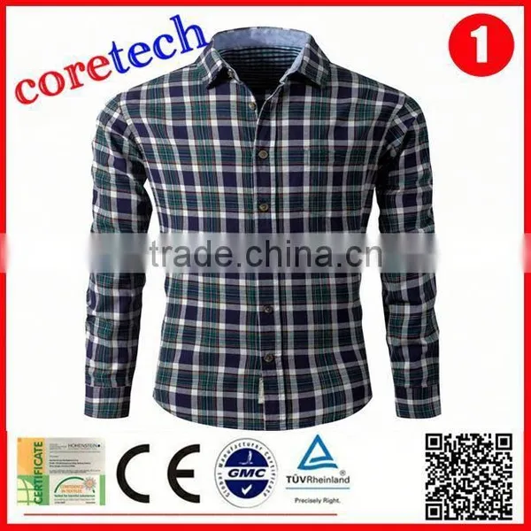 Brushed Breathable Check Shirt Factory photo-3
