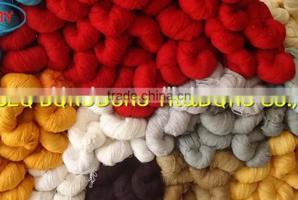 Dyed Color Pattern 40s/2 100% Virgin Polyester Yarn in Hanks photo-3