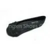 2012 Fashion PU Black Flat Pumps Shoes, Wedge Sandal With 2cm Heels Size 36