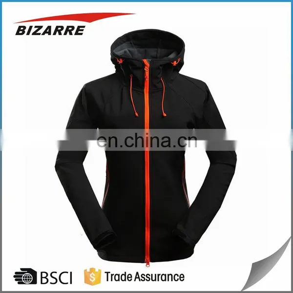 OEM Service Polyester Waterproof Outdoor Softshell Jackets For Lady photo-6