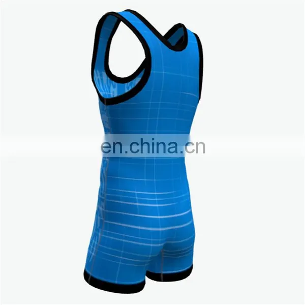 Sublimated Customized Wrestling Singlet photo-5