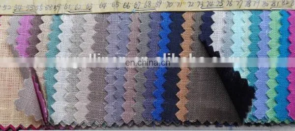 Popular Stone Washed Good Linen Fabrics / Wholesale Linen Color Charts / Clothes Linen Fabrics photo-2