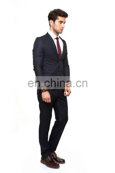 Two Buttons New Fashion Business Men's Suit photo-3